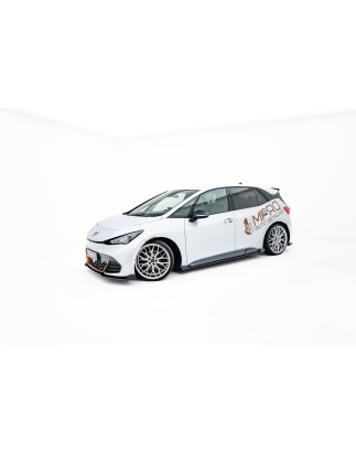 Diffusori minigonne street pro + Flaps Cupra Born Mk1 (Cod. M-CUBO1CNC-SD1B+SF1G)