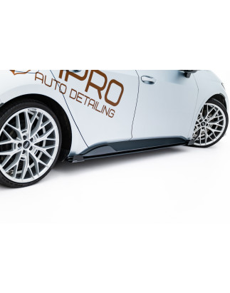 Diffusori minigonne street pro + Flaps Cupra Born Mk1 (Cod. M-CUBO1CNC-SD1BRB+SF1G)