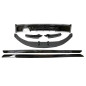 Kit Estetico BMW F22 / F23 Look M Performance Nero lucido 1 Scarico (Cod. E-TCB4176)