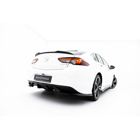 Splitter posteriore (con barre verticali) Opel Insignia OPC-Line Mk2 (Cod. M-OP-IS-B-OPCLINE-RD1G+RD