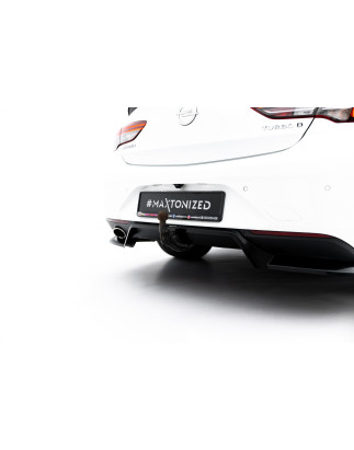 Splitter posteriore (con barre verticali) Opel Insignia OPC-Line Mk2 (Cod. M-OP-IS-B-OPCLINE-RD1G+RD