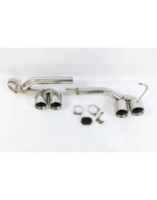Scarico BMW E90 / E92 Look M3, 1 uscita di scarico originale. (Cod. E-SIL0108)