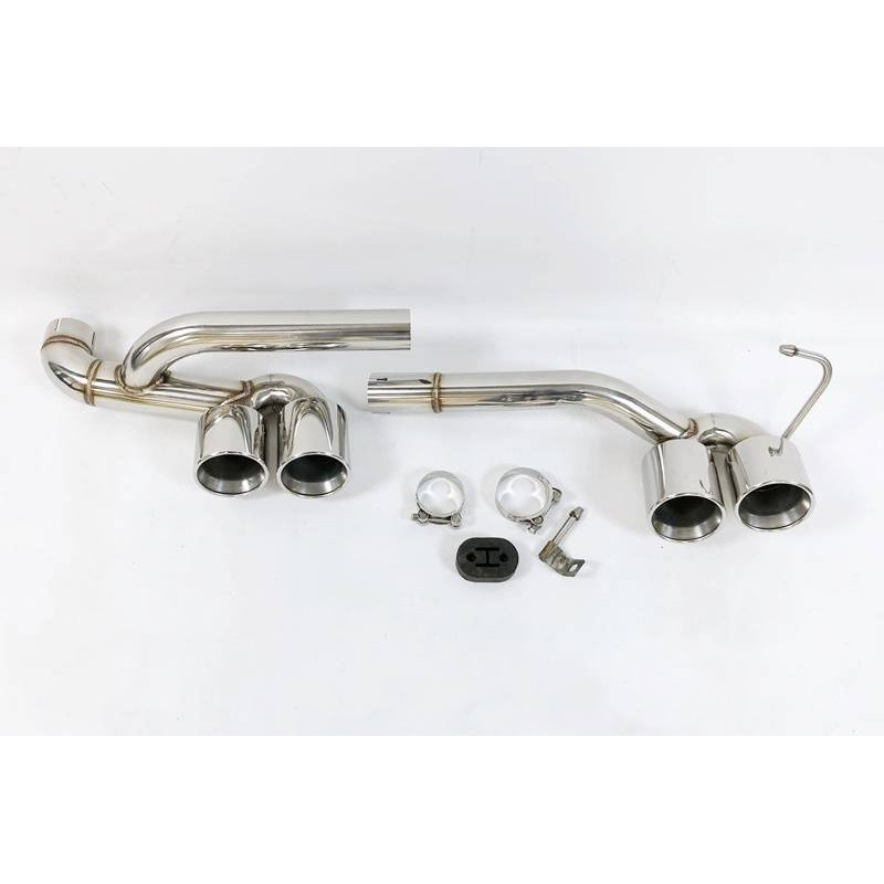 Scarico BMW E90 / E92 Look M3, 1 uscita di scarico originale. (Cod. E-SIL0108)