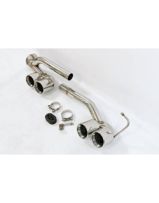 Scarico BMW E90 / E92 Look M3, 1 uscita di scarico originale. (Cod. E-SIL0108)