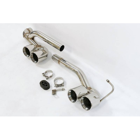 Scarico BMW E90 / E92 Look M3, 1 uscita di scarico originale. (Cod. E-SIL0108)