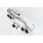 Scarico BMW E90 / E92 Look M3, 1 uscita di scarico originale. (Cod. E-SIL0108)