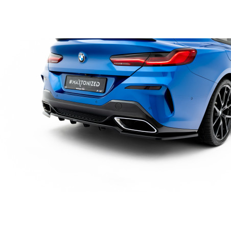 Splitter posteriore (con barre verticali) BMW 8 Coupe M-Pack G15 (Cod. M-BM-M850-G15-RD3G+RD4G)