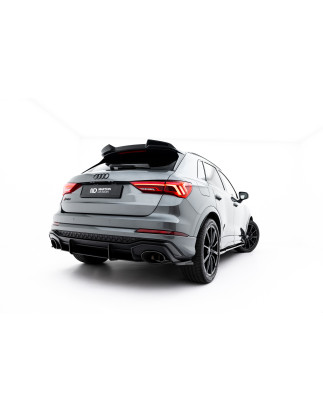 DIFFUSORE POSTERIORE street pro Audi RSQ3 Sportback / SUV F3 (Cod. M-AURSQ32CNC-RS1B)