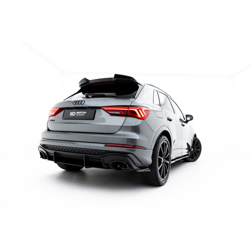 DIFFUSORE POSTERIORE street pro Audi RSQ3 Sportback / SUV F3 (Cod. M-AURSQ32CNC-RS1B+BRBI)