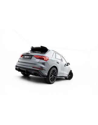 DIFFUSORE POSTERIORE street pro Audi RSQ3 Sportback / SUV F3 (Cod. M-AURSQ32CNC-RS1B+BRBI)
