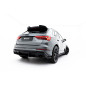 DIFFUSORE POSTERIORE street pro Audi RSQ3 Sportback / SUV F3 (Cod. M-AURSQ32CNC-RS1BRB)