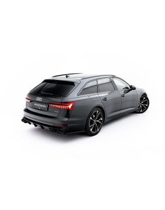 Sottoparaurti posteriore + scarico Ends Imitation Audi A6 berlina / Avant C8 / C8 Facelift (Cod. M-A
