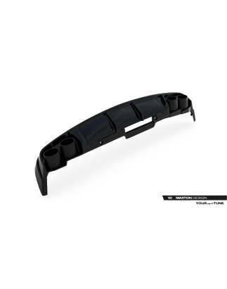 Sottoparaurti posteriore + scarico Ends Imitation Audi A6 berlina / Avant C8 / C8 Facelift (Cod. M-A