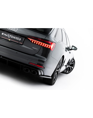 Splitters posteriori laterali Audi A6 berlina / Avant C8 / C8 Facelift (Cod. M-AU-A6-C8-RSD1G)