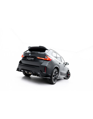 Splitter posteriore (con barre verticali) BMW X1 M35i U11 (Cod. M-BM-X1-U11-M35-RD1G+RD2G)