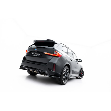 Splitter posteriore (con barre verticali) BMW X1 M35i U11 (Cod. M-BM-X1-U11-M35-RD1G+RD2G)