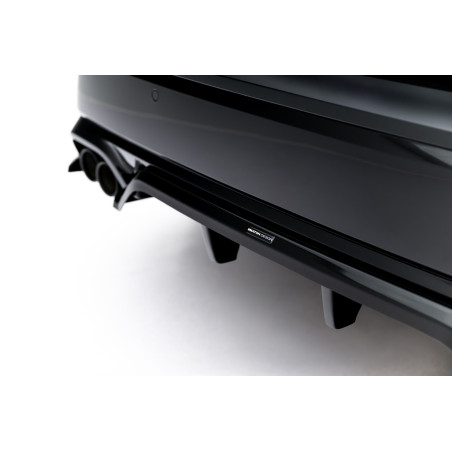 Splitter posteriore (con barre verticali) BMW X1 M35i U11 (Cod. M-BM-X1-U11-M35-RD1G+RD2G)