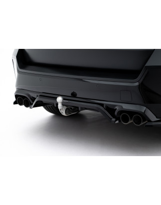Splitter posteriore (con barre verticali) BMW X1 M35i U11 (Cod. M-BM-X1-U11-M35-RD1G+RD2G)
