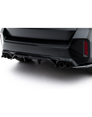 Splitter posteriore (con barre verticali) BMW X1 M35i U11 (Cod. M-BM-X1-U11-M35-RD1G+RD2G)