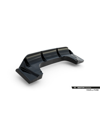 Splitter posteriore (con barre verticali) BMW X1 M35i U11 (Cod. M-BM-X1-U11-M35-RD1G+RD2G)