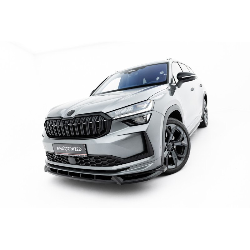 SPLITTER ANTERIORE V.1 Skoda Kodiaq Sportline Mk2 (Cod. M-SK-KO-2-SL-FD1G)