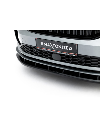 SPLITTER ANTERIORE V.2 Skoda Kodiaq Sportline Mk2 (Cod. M-SK-KO-2-SL-FD2G)