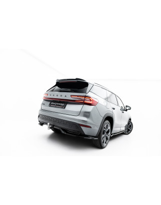 Splitter posteriore (con barre verticali) Skoda Kodiaq Sportline Mk2 (Cod. M-SK-KO-2-SL-RD1G+RD2G)