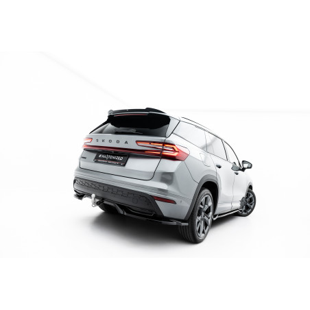 Splitter posteriore (con barre verticali) Skoda Kodiaq Sportline Mk2 (Cod. M-SK-KO-2-SL-RD1G+RD2G)