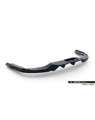 Splitter posteriore (con barre verticali) Skoda Kodiaq Sportline Mk2 (Cod. M-SK-KO-2-SL-RD1G+RD2G)