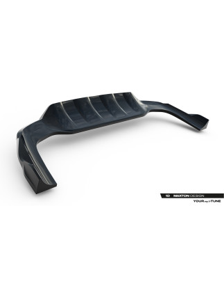 Splitter posteriore (con barre verticali) Mercedes-Benz GLC Coupe C254 (Cod. M-ME-GLC-C254-RD1G+RD2G