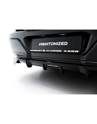 Splitter posteriore (con barre verticali) V.2 BMW 7 M-Pack G70 (Cod. M-BM-7-G70-MPACK-RD3G+RD4G)