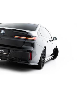 Splitter posteriore (con barre verticali) V.2 BMW 7 M-Pack G70 (Cod. M-BM-7-G70-MPACK-RD3G+RD4G)