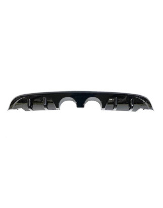 Diffusore Posteriore Volkswagen Golf 6 look R20 Nero lucido (Cod. E-TCW5211)