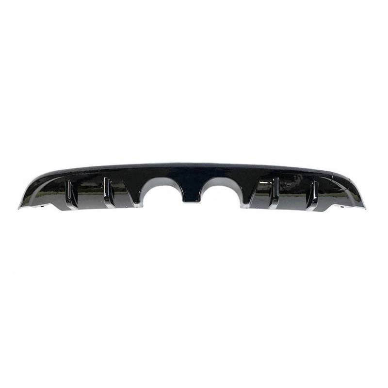 Diffusore Posteriore Volkswagen Golf 6 look R20 Nero lucido (Cod. E-TCW5211)