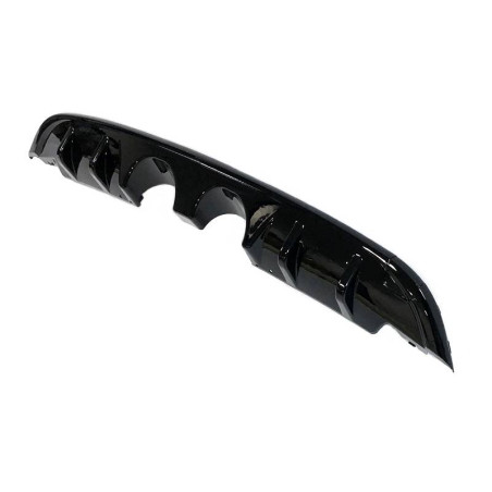 Diffusore Posteriore Volkswagen Golf 6 look R20 Nero lucido (Cod. E-TCW5211)