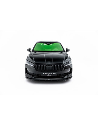 SPLITTER ANTERIORE V.1 Skoda Superb Sportline Mk4 (Cod. M-SK-SU-4-SL-FD1G+FD1RG)