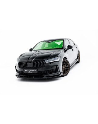 SPLITTER ANTERIORE V.2 Skoda Superb Sportline Mk4 (Cod. M-SK-SU-4-SL-FD2G)
