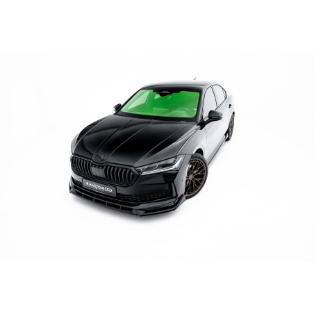 SPLITTER ANTERIORE V.2 Skoda Superb Sportline Mk4 (Cod. M-SK-SU-4-SL-FD2G)