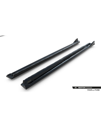 Diffusori minigonne V.2 Skoda Superb Sportline Mk4 (Cod. M-SK-SU-4-SL-SD2G)