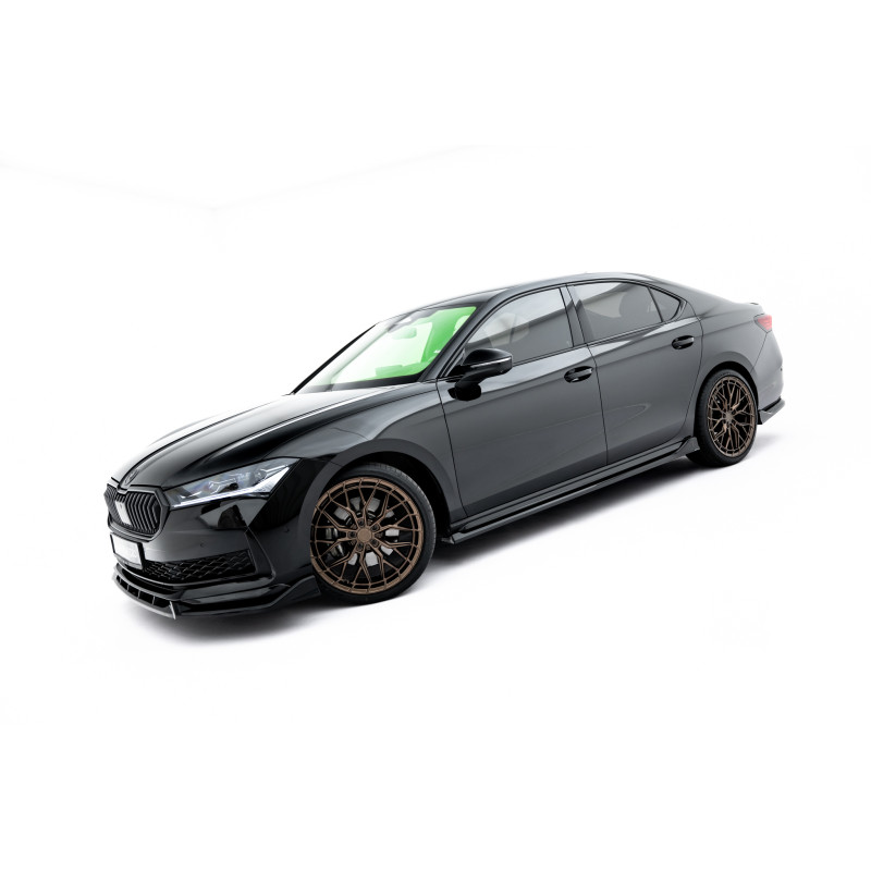 Splitters Set V.2 Skoda Superb Sportline Mk4 (Cod. M-SK-SU-4-SL-SET2)