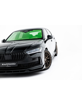 Splitters Set V.2 Skoda Superb Sportline Mk4 (Cod. M-SK-SU-4-SL-SET2)