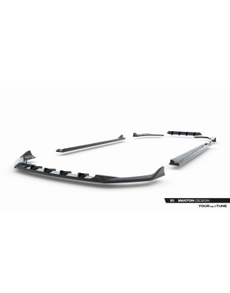 Splitters Set V.2 Skoda Superb Sportline Mk4 (Cod. M-SK-SU-4-SL-SET2)