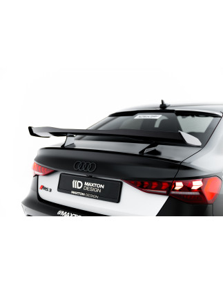Carbon Spoiler Audi A3 / A3 S-Line / S3 / RS3 berlina 8Y / 8Y Facelift (Cod. M-CF-AU-RS3-8YF-S-WING1