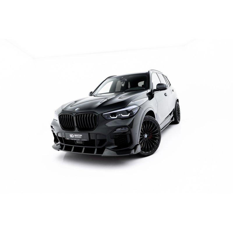 Splitter anteriore in carbonio  BMW X5 M-Pack G05  (Cod. M-CF-BM-X5-05-MPACK-FD1-245-P)