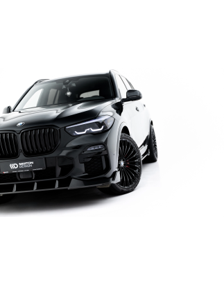 Splitter anteriore in carbonio  BMW X5 M-Pack G05  (Cod. M-CF-BM-X5-05-MPACK-FD1-245-P)