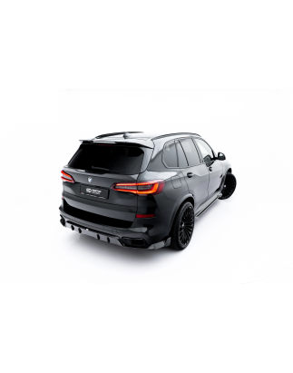 Splitters set in carbonio BMW X5 M-Pack G05  (Cod. M-CF-BM-X5-05-MPACK-SET)