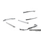 Splitters set in carbonio BMW X5 M-Pack G05  (Cod. M-CF-BM-X5-05-MPACK-SET)
