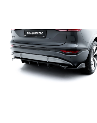 Splitter posteriore (con barre verticali) Audi Q6 e-tron S-Line / SQ6 e-tron SUV / Sportback Mk1 (Co