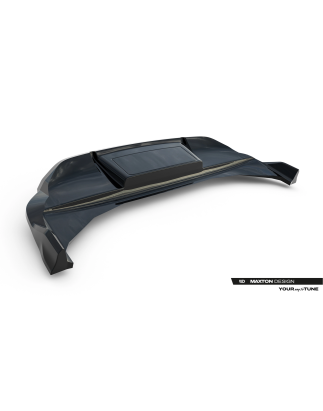 Splitter posteriore (con barre verticali) Audi Q6 e-tron S-Line / SQ6 e-tron SUV / Sportback Mk1 (Co