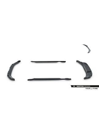 Splitters Set Audi Q6 e-tron S-Line / SQ6 e-tron SUV Mk1 (Cod. M-AU-Q6-ETRON-SLINE-1-SET)